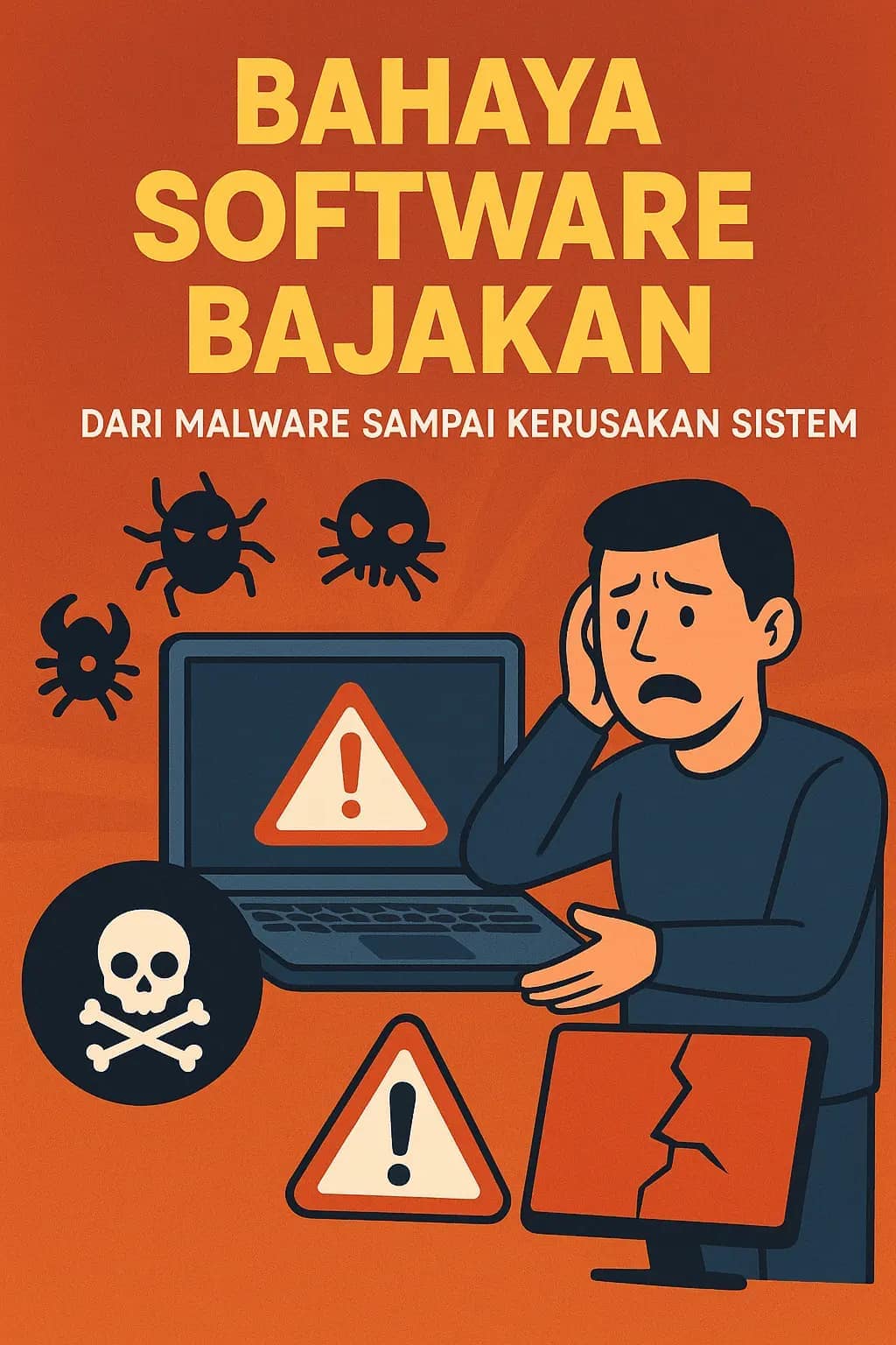 Bahaya Software Bajakan: Dari Malware Sampai Kerusakan Sistem — Panduan Aman